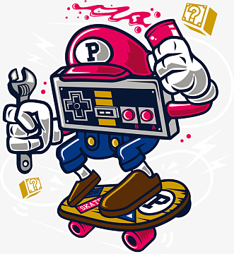 机器人贴纸素材_机器人贴纸图片元素-觅元素