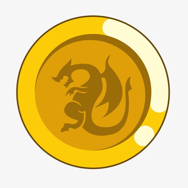 关键词 : 矢量,手绘,游戏币,黄色,扁平,创意,时尚,卡通,png免抠图