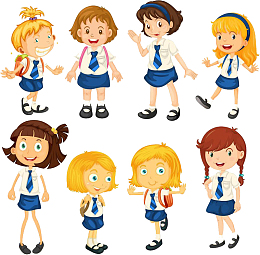 小学生互动