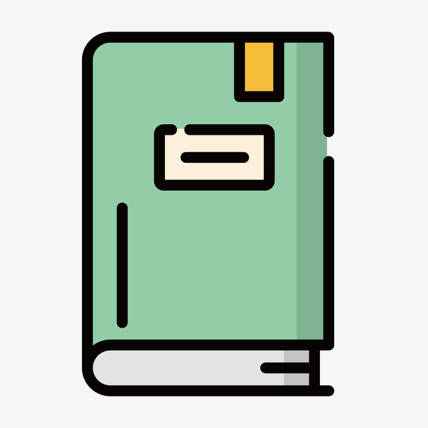 扁平化书籍png下载