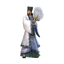 卡通立体游戏角色诸葛亮插画免抠