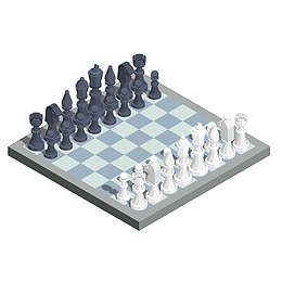 国际象棋装饰素材