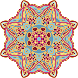 花朵古风古代窗纹