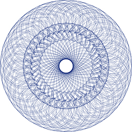 蓝色线条图案矢量素材