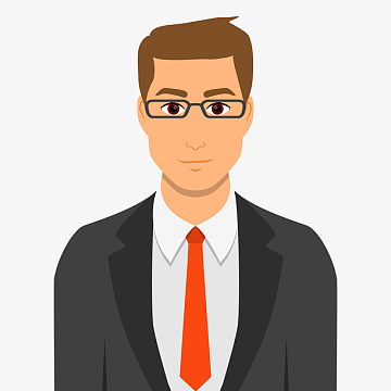 卡通商务人士设计矢量图