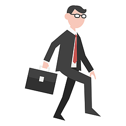 扁平化招聘人物AI源文件