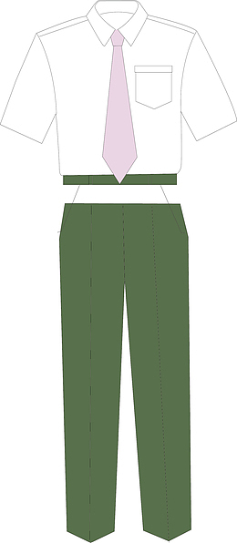 短袖衬衫服饰图