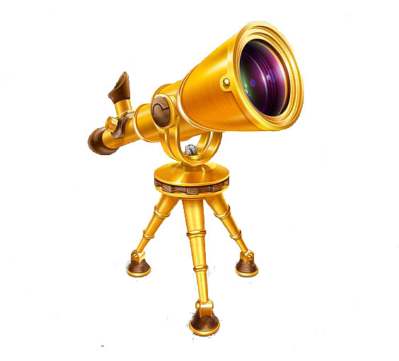 金色望远镜