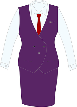 商务女性服装图