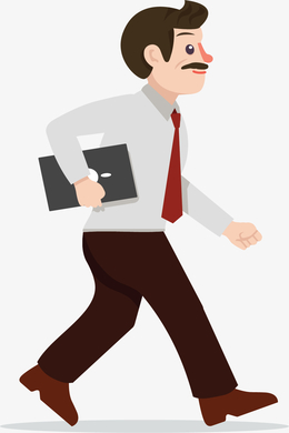 走路商务人设计元素_走路商务人免抠素材_觅元素51yuansu.com