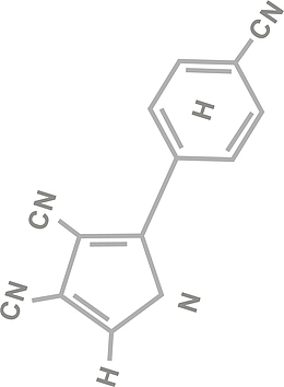 矢量图创意高分子示意图