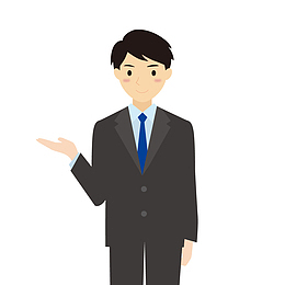 创西装的商务男孩