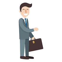 扁平化招聘人物AI源文件