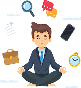 静坐思考金融小人