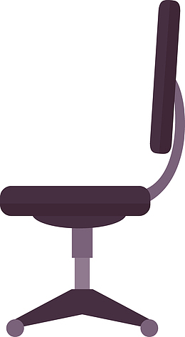 电脑转椅带轮子设计图