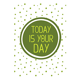 绿色点点底纹装饰图案