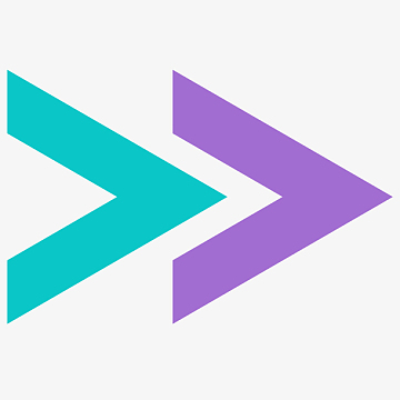 双色创意箭头矢量素材