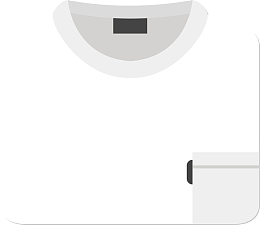 卡通浅色上衣免抠png