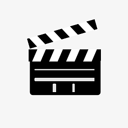 黑色电影打板元素