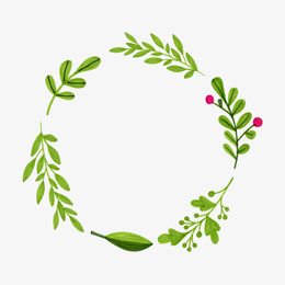 黄色清新花枝免抠素材免费下载_觅元素51yuansu.com