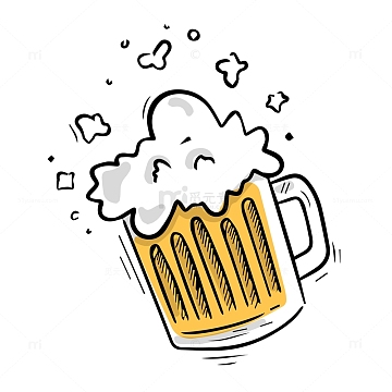 免费png庄园葡萄酒海报设计免费png手绘两杯啤酒免费png玻璃杯免费p