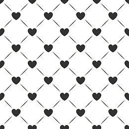 菱形心形图案纹理