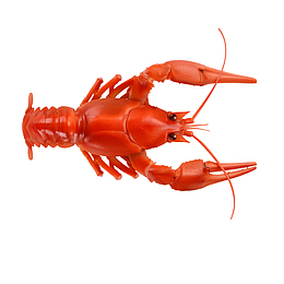 红色小龙虾卡通插画元素