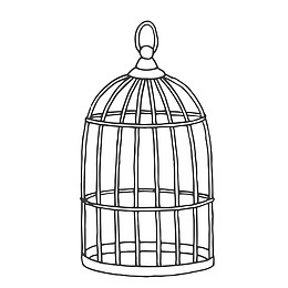 笼子装饰素材图案