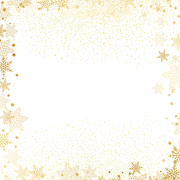 矢量手绘金色星星渐变边框