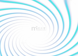 蓝色曲线旋涡螺旋
