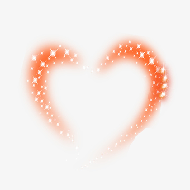 心形光效免抠素材免费下载_觅元素51yuansu.com