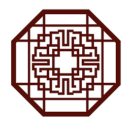 中国红窗棱