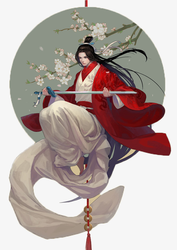 古风男子免抠素材免费下载_觅元素51yuansu.com