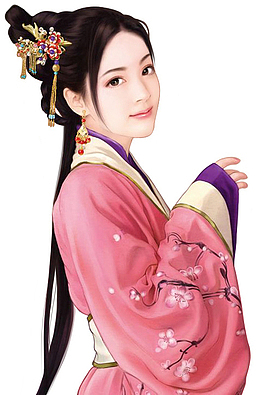 古风女子 