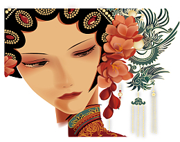 矢量手绘世界戏剧日装饰