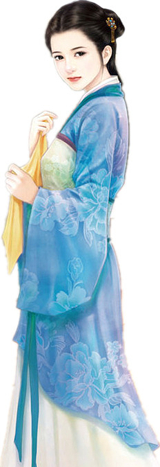 古风女子 