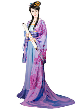 古风女子 