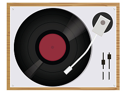 复古文艺黑胶唱片