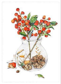 矢量插画图案