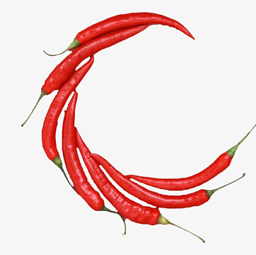 红辣椒串