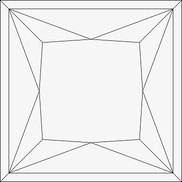 正方形宝石矢量图png矢量手绘钻石aipng矢量手绘卡通蓝色宝石epspng