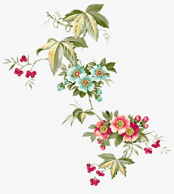 花草素材免费下载_觅元素