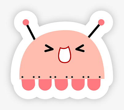 蠢萌机器装饰素材