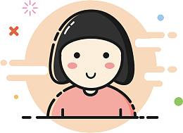 mbe风格可爱小女孩PNG