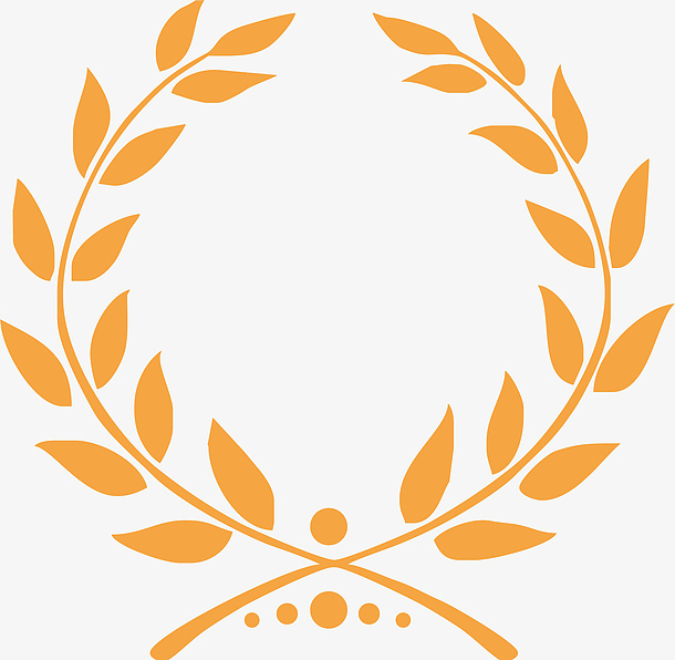 圆形的公安标志麦穗