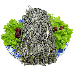 实物一盘干海带丝