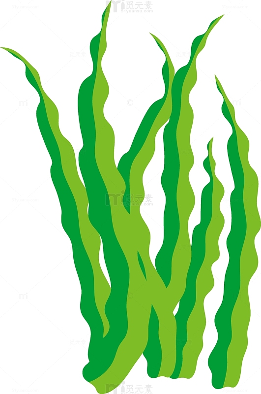 海草水草沙滩海底矢量png海底世界png矢量海底世界海藻jpg手绘海底