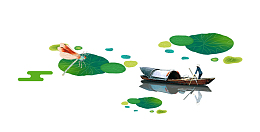 二十四节气之春分春季荷塘主题设