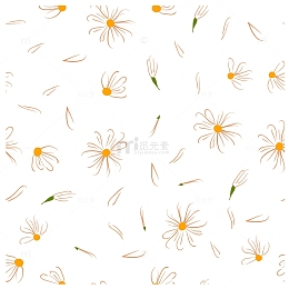 清新唯美的花瓣背景