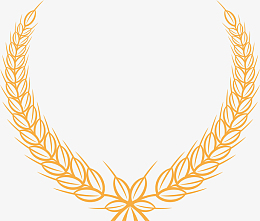 植物的公安标志麦穗